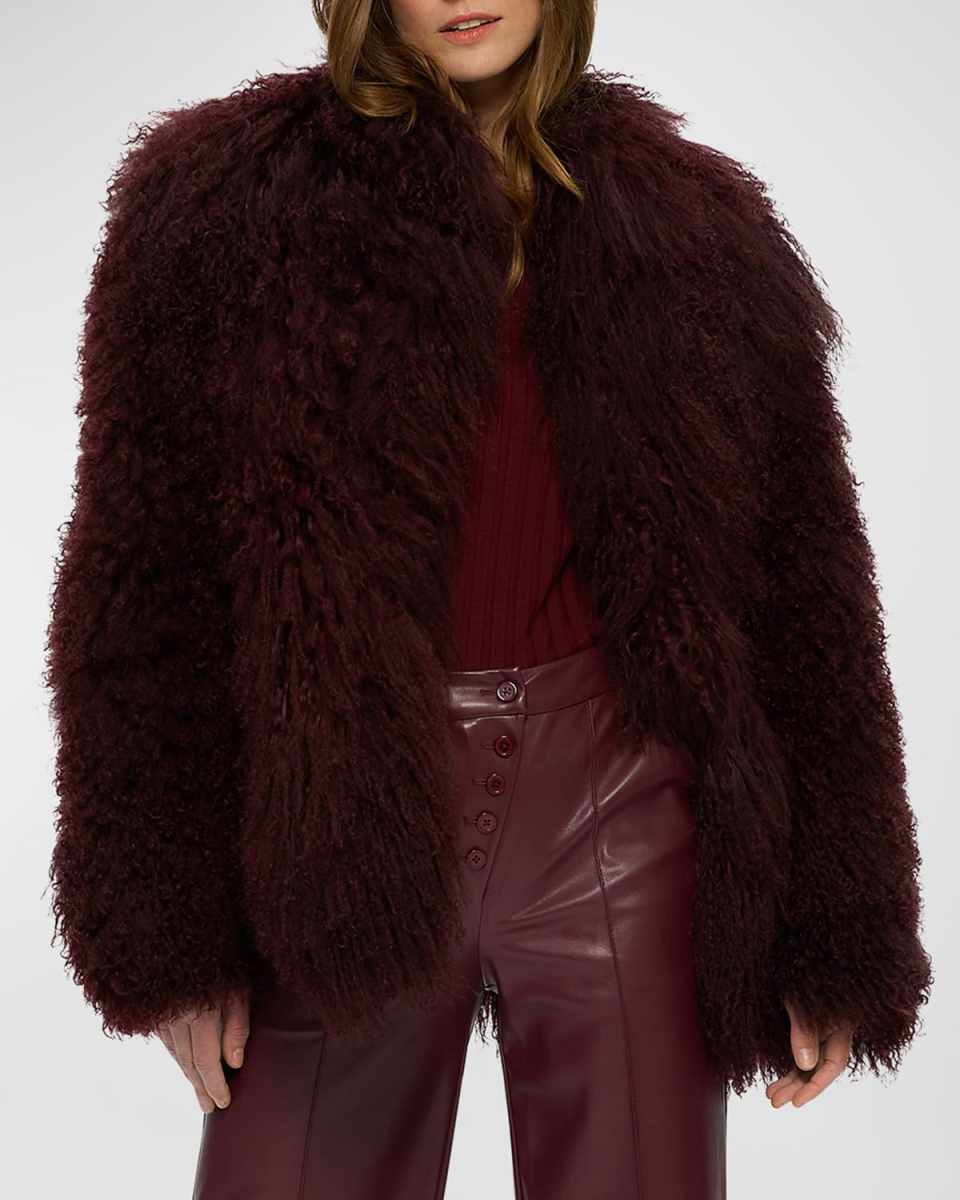 Mongolian Goat Fur Jacket